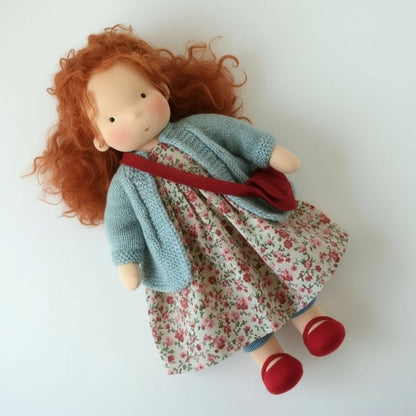 Skanto | Handmade Waldorf Doll Made of Cotton for Creative Play