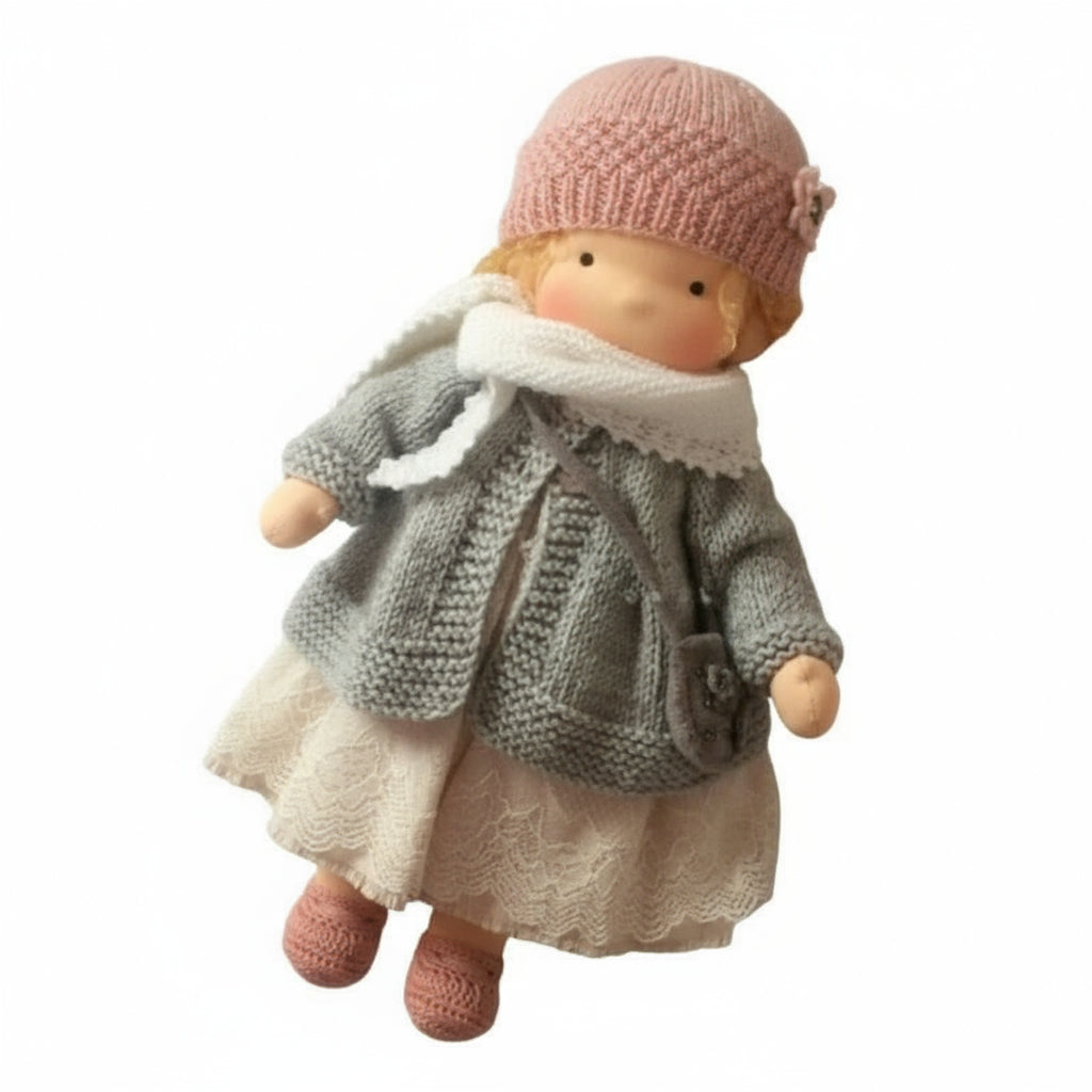 Skanto | Handmade Waldorf Doll Made of Cotton for Creative Play