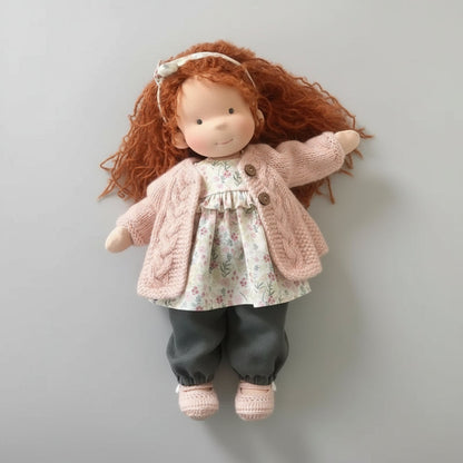 Skanto | Handmade Waldorf Doll Made of Cotton for Creative Play