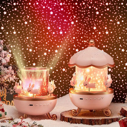 Skanto | Enchanted Star Projector with Music & 12 Image Slides