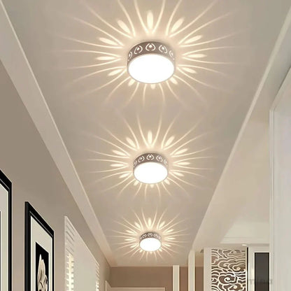 Skanto | Lunoval LED Ceiling Lamp – Ultra-Thin Round Fixture