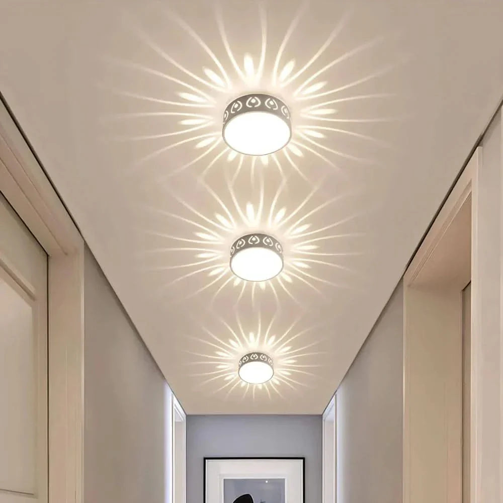 Skanto | Lunoval LED Ceiling Lamp – Ultra-Thin Round Fixture