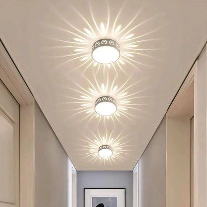 Skanto | Lunoval LED Ceiling Lamp – Ultra-Thin Round Fixture