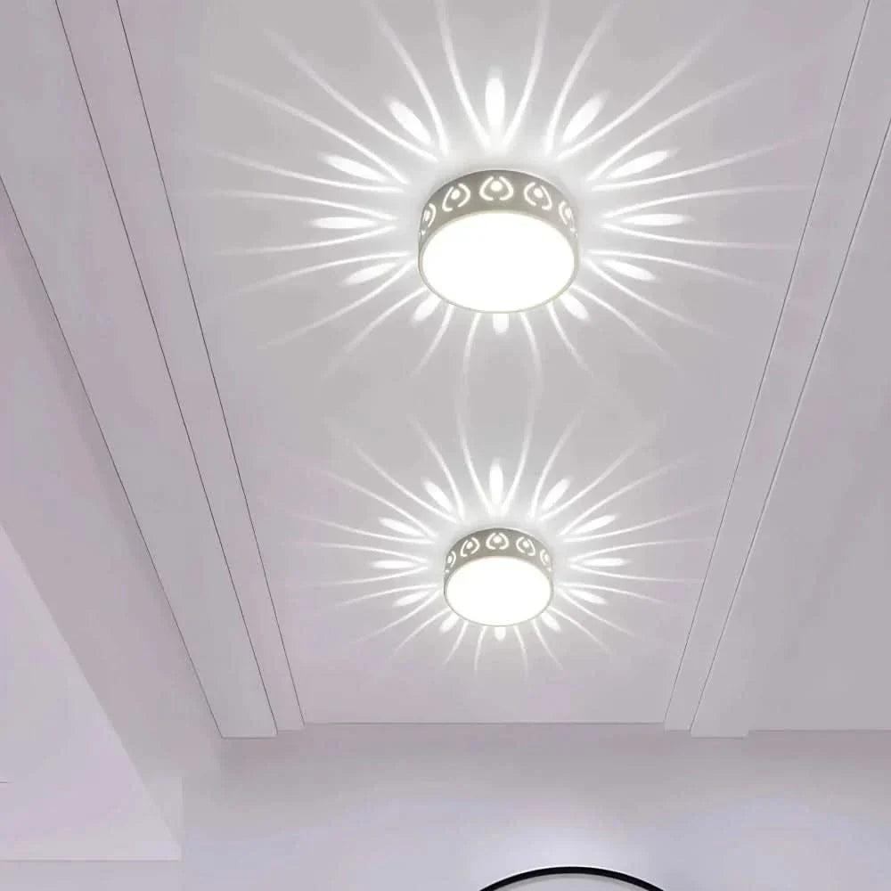 Skanto | Lunoval LED Ceiling Lamp – Ultra-Thin Round Fixture