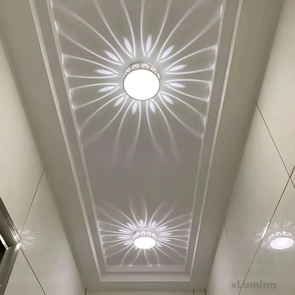 Skanto | Lunoval LED Ceiling Lamp – Ultra-Thin Round Fixture