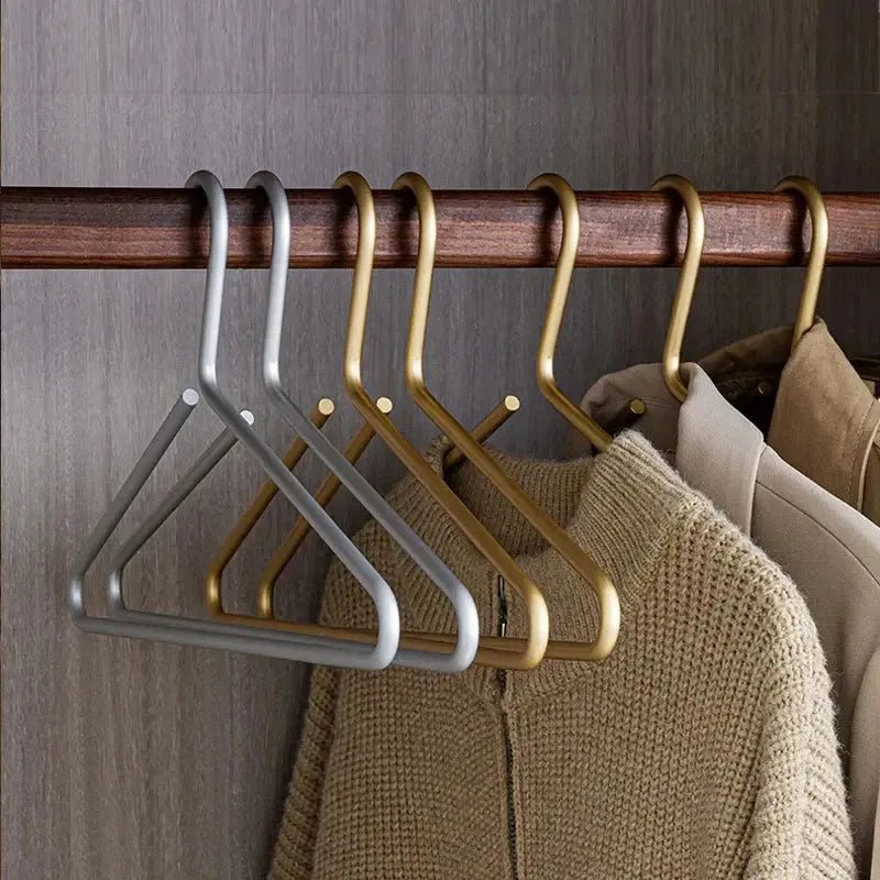 BowLift | Luxury Anti-Slip Clothes Hanger - Stylish Solid Matte Coat Hangers For Long Lasting Use - (5 per set)