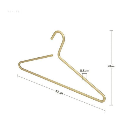BowLift | Luxury Anti-Slip Clothes Hanger - Stylish Solid Matte Coat Hangers For Long Lasting Use - (5 per set)