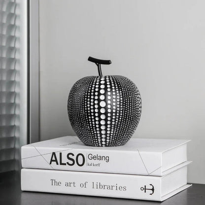 Dot pattern Apple Sculpture | Brehn