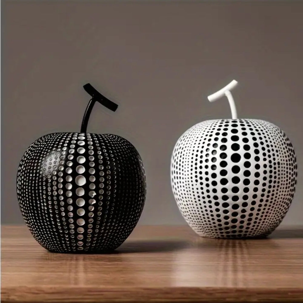 Dot pattern Apple Sculpture | Brehn