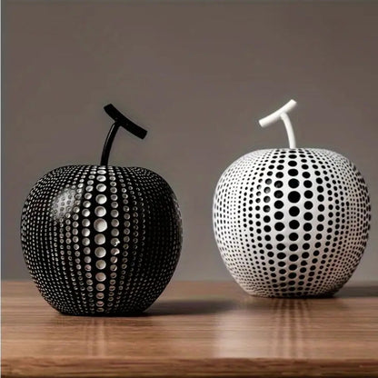 Dot pattern Apple Sculpture | Brehn