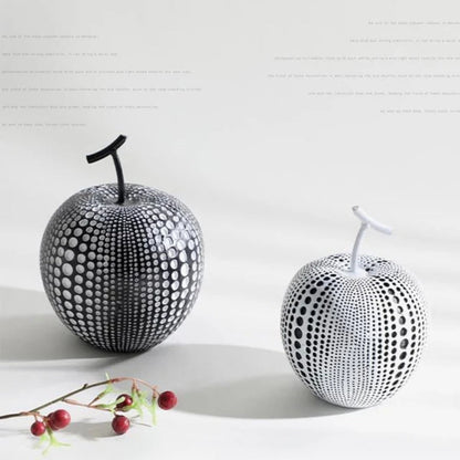 Dot pattern Apple Sculpture | Brehn
