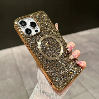 Skanto | Bling Glitter Magnetic Case for iPhone