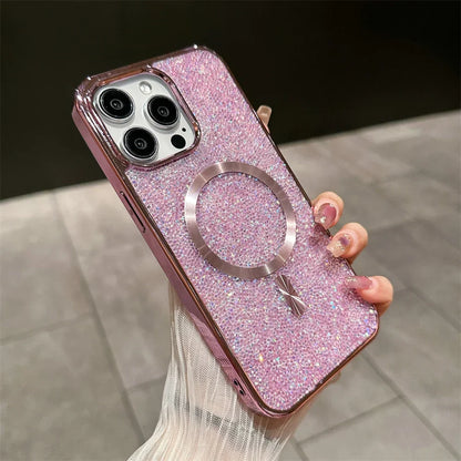 Skanto | Bling Glitter Magnetic Case for iPhone
