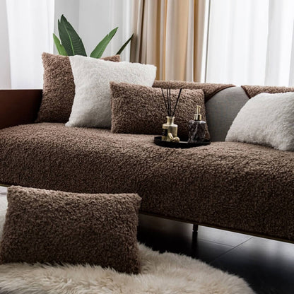 Skanto | Warm Fleece Furniture Protector Mat Anti-Slip Sofa Cover