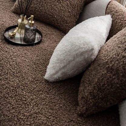 Skanto | Luxury Warm Fleece Furniture Protector Mat Anti-Slip Sofa Cover