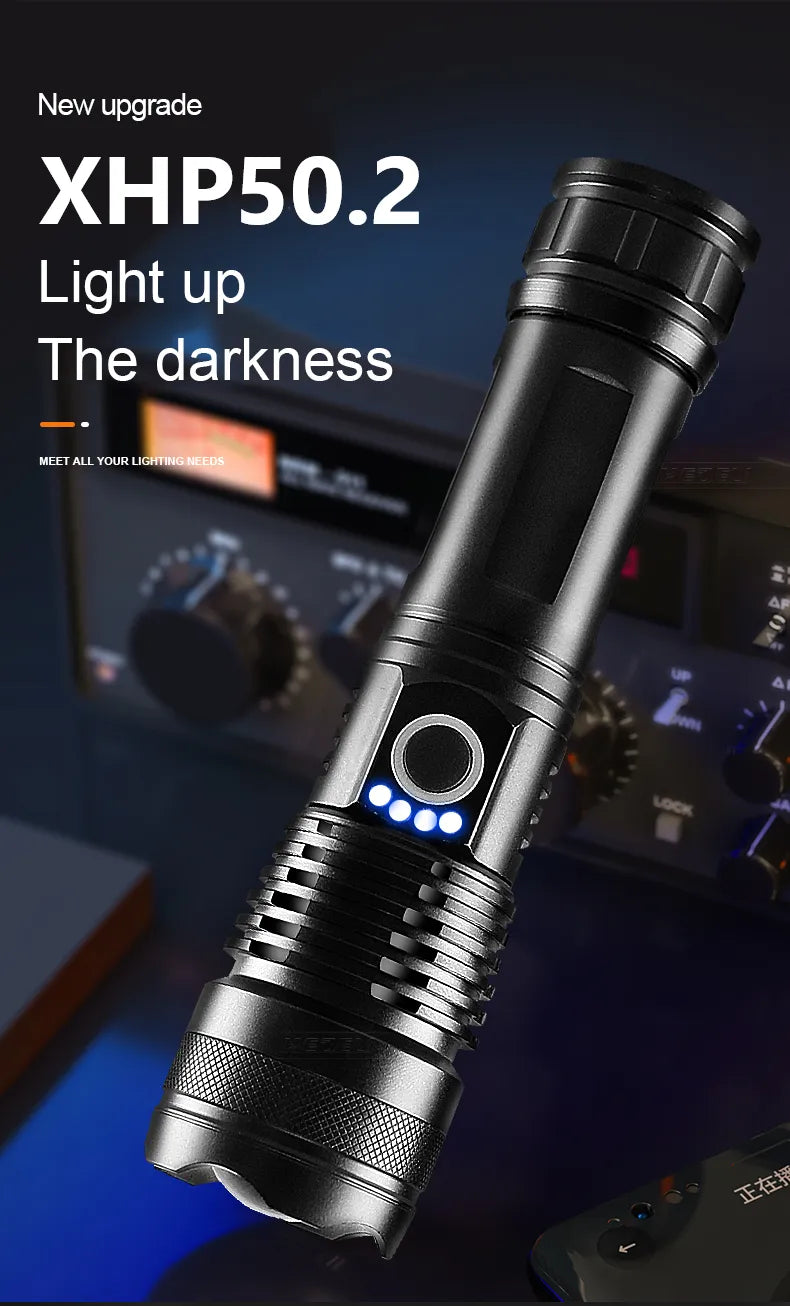 Skanto | LED Flashlight | Rechargeable Flashlight