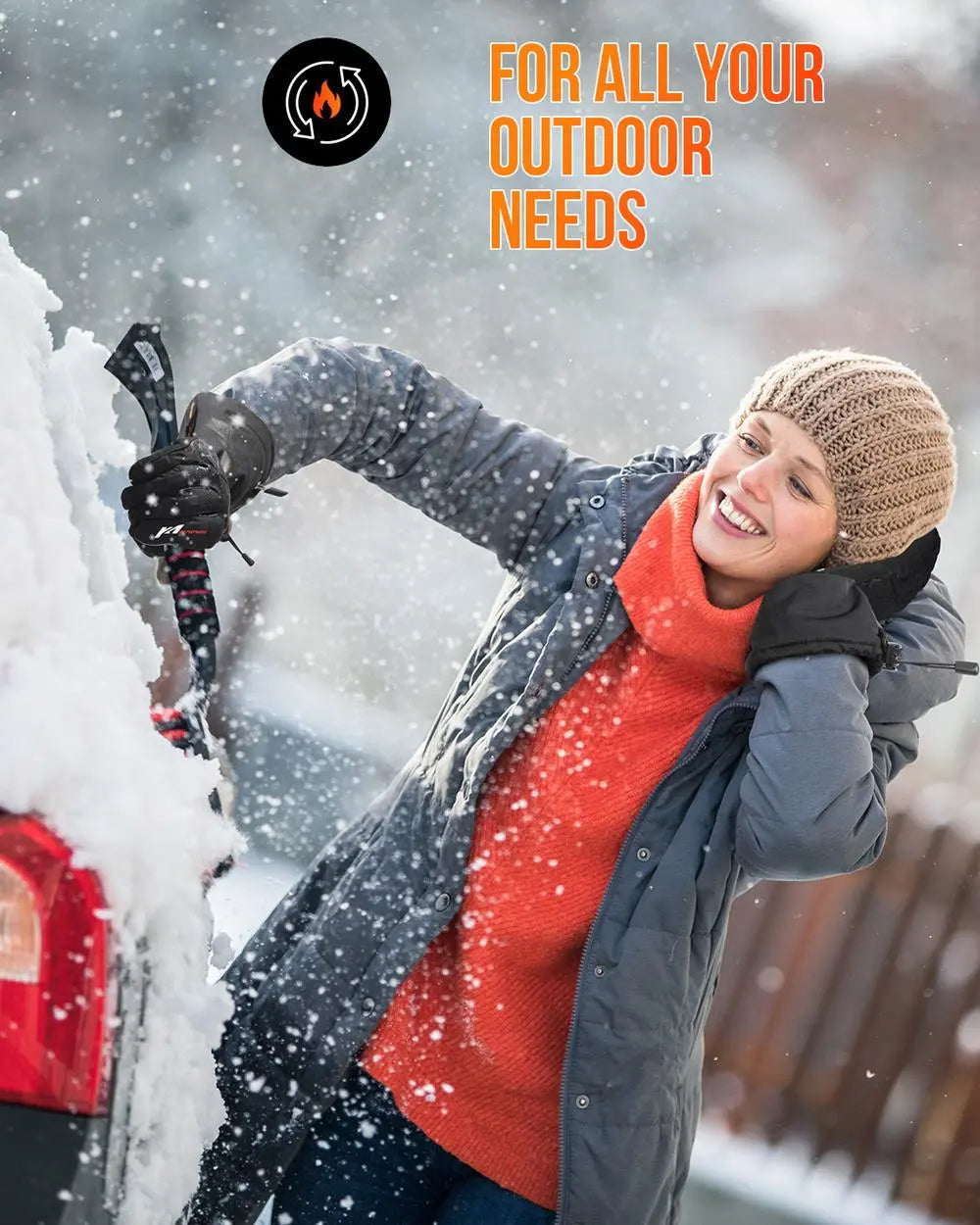 Skanto | Thermal Heated Gloves | Waterproof Rechargeable Winter Gloves