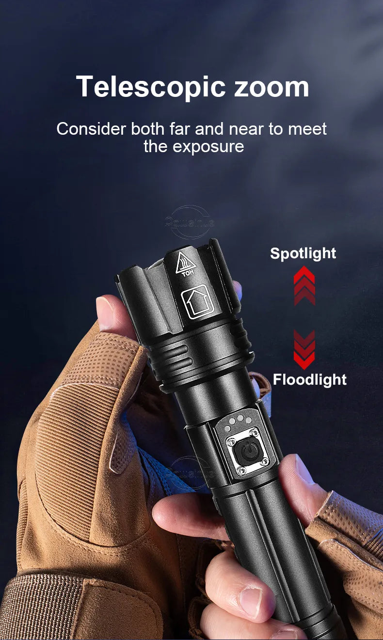 Skanto | LED Flashlight | Rechargeable Flashlight