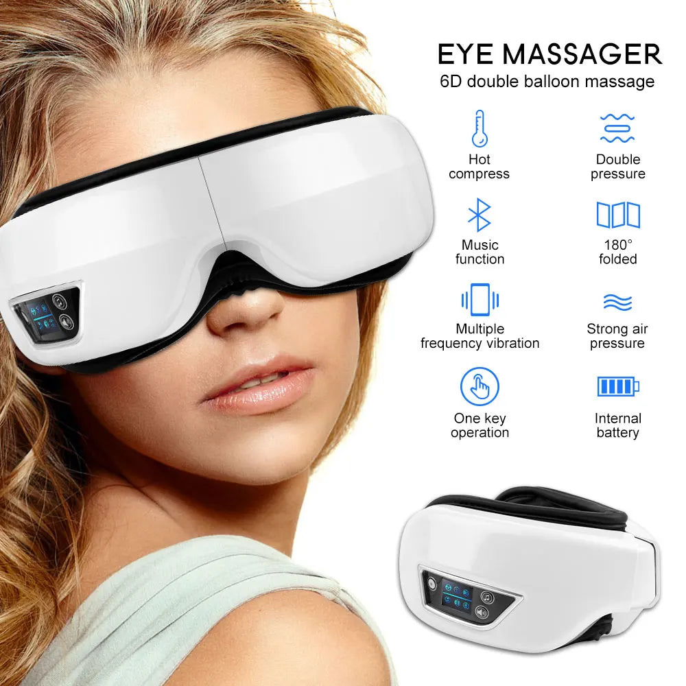 Smart Eye Massager with Airbag Technology Skanto