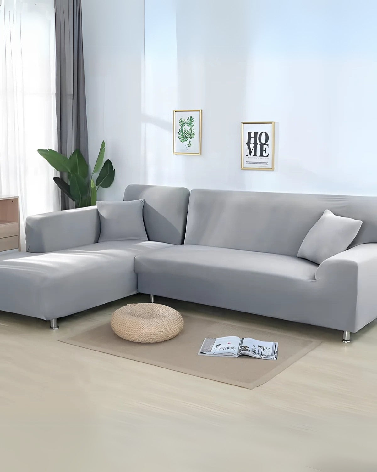Skanto | Elegant Modular Sofa Cover with Any Arrangement Option