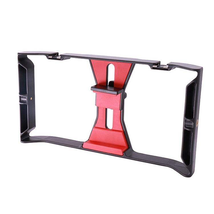 BowLift | VideoGrip Smartphone Stabilizer – Professional Filmcage with Cold Shoe Mounts