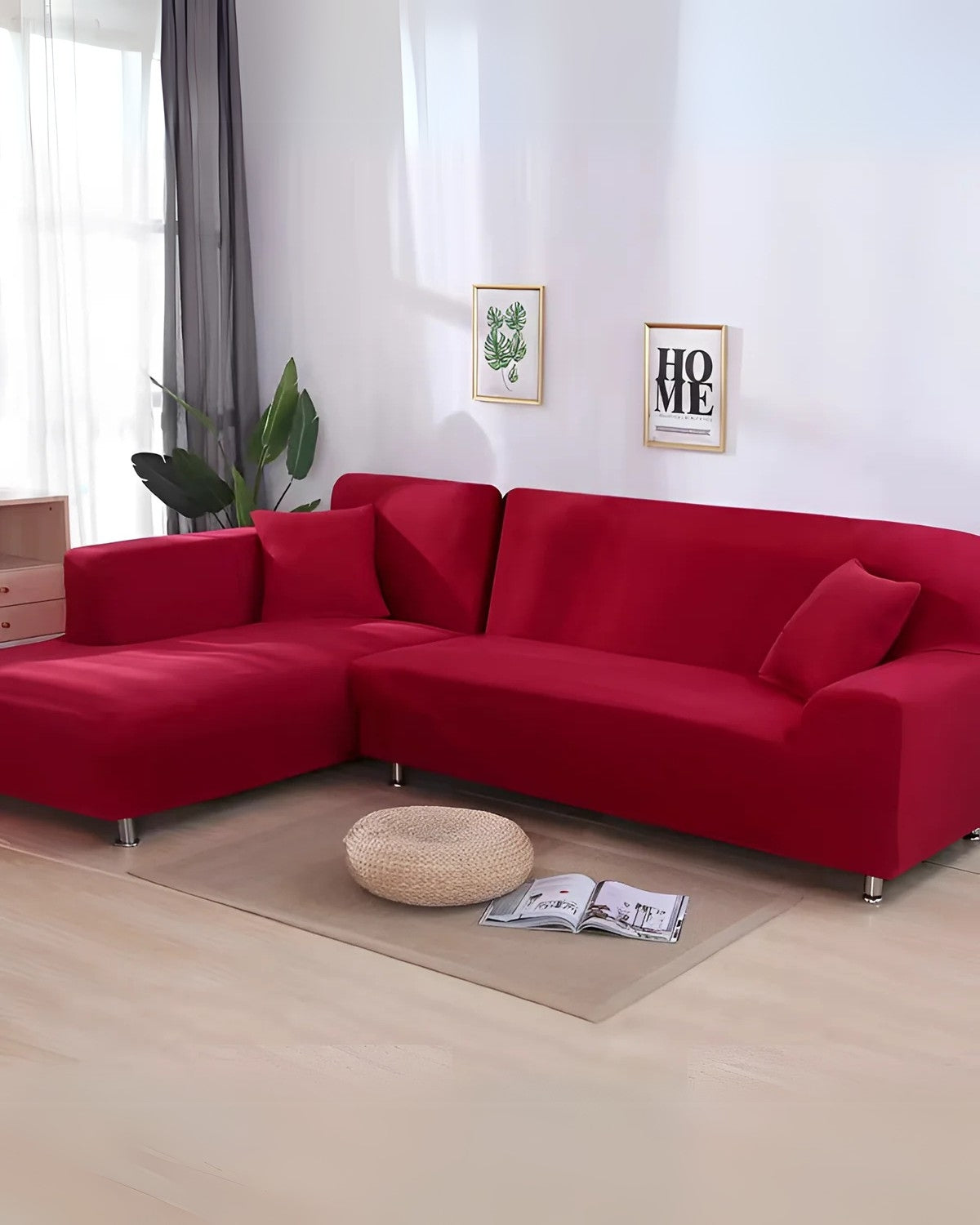 Skanto | Elegant Modular Sofa Cover with Any Arrangement Option