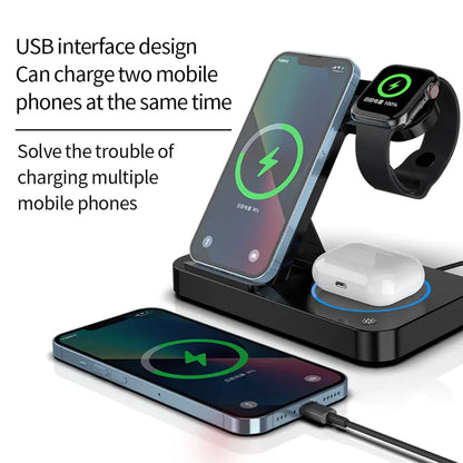 Sandsberg in 1 foldable wireless charging station