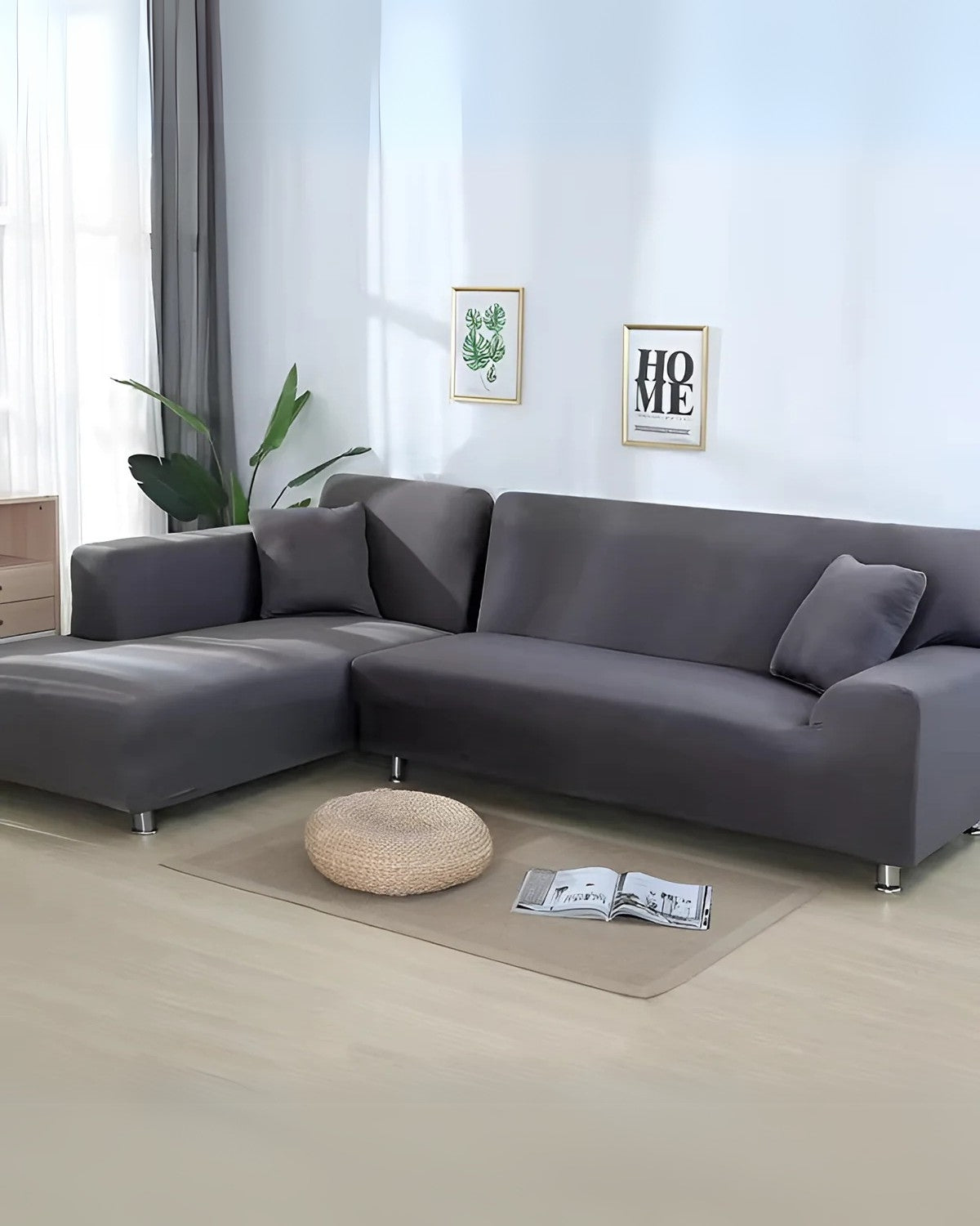 Skanto | Elegant Modular Sofa Cover with Any Arrangement Option