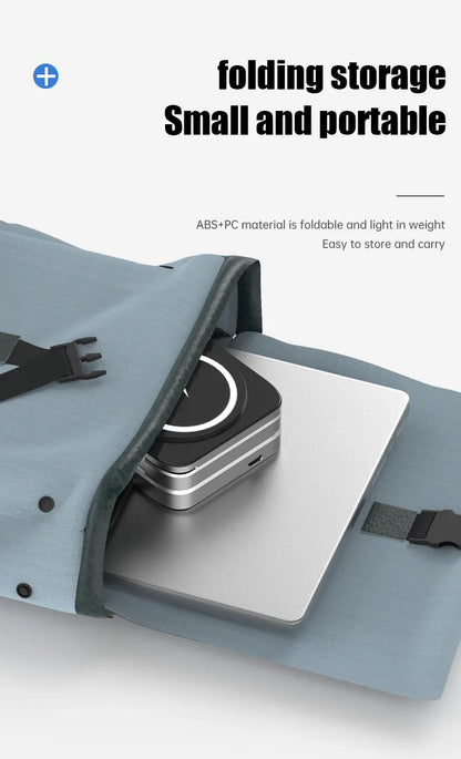 PowerFlex 3-in-1 Charging Station - Magnetic & Foldable Charging Bowlift