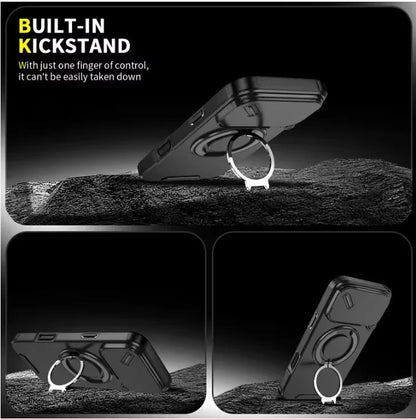 Kalsten | Robust magnetic armor case with stand for iPhone 17 series