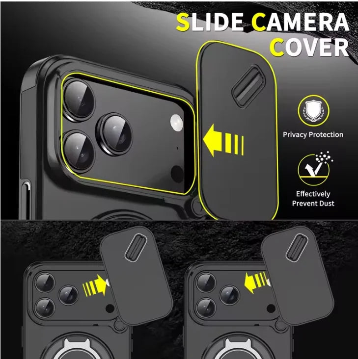 BowLift | Robust magnetic armor case with stand for iPhone 17 series