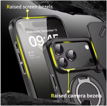 BowLift | Robust magnetic armor case with stand for iPhone 17 series