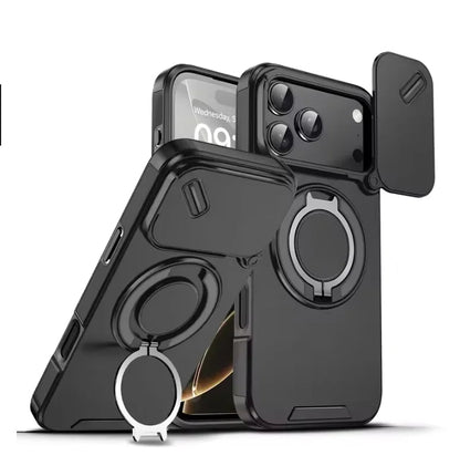 Skanto | Rugged Magnetic Protective Case with Stand for iPhone 17 Series