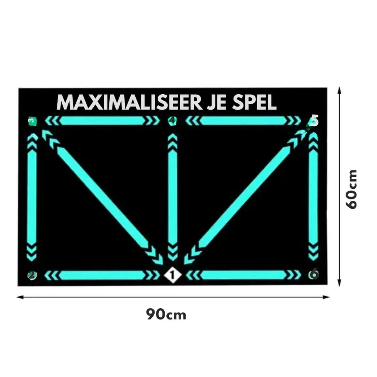 Skanto | Interactive LED Football Training Mat for Footwork Practice