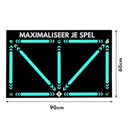 Skanto | Interactive LED Football Training Mat for Footwork Practice
