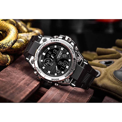 Kalsten | Men’s Military Watch with Analog Digital Display and Features