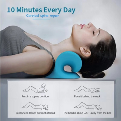 BowLift | Cervical Neck and Shoulder Stretcher Spine Alignment and Pain Relief Pillow