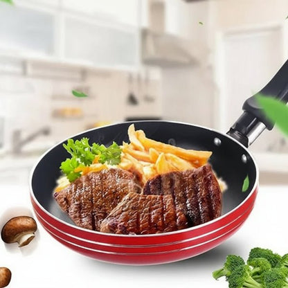 Skanto | Non-stick Coated Mini Frying Pan Set Made of Stainless Steel for Healthy Cooking
