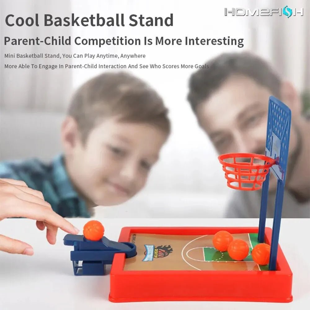BowLift | Portable Mini Basketball Game for Desk, Travel & Family Fun