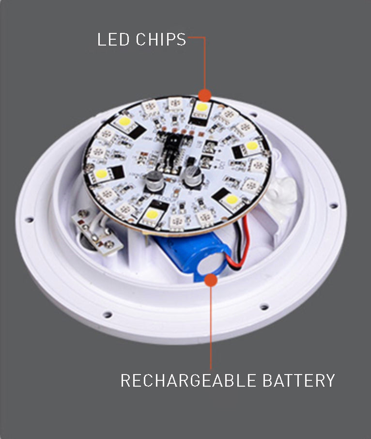 Skanto | LED Wire Lamp - Rechargeable Modern Fixture for Home, Office, and Bedside Use