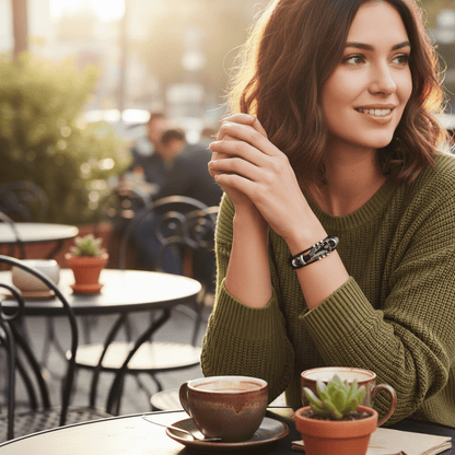 Skanto | Music-Inspired Leather Bracelet
