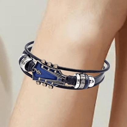 Skanto | Music-Inspired Leather Bracelet