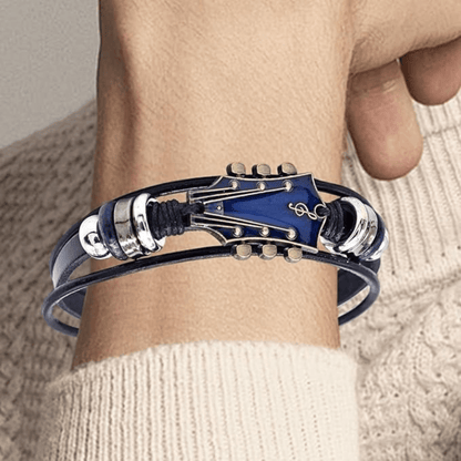Skanto | Music-Inspired Leather Bracelet