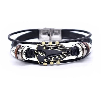 Skanto | Music-Inspired Leather Bracelet