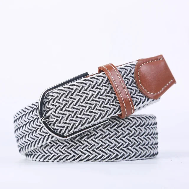Skanto | Elastic Casual Belt | Flexible Stretch Comfort | Multicolor