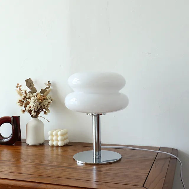 Macaron Glass Table Lamp – Modern Mood Light for Interiors | Karnz