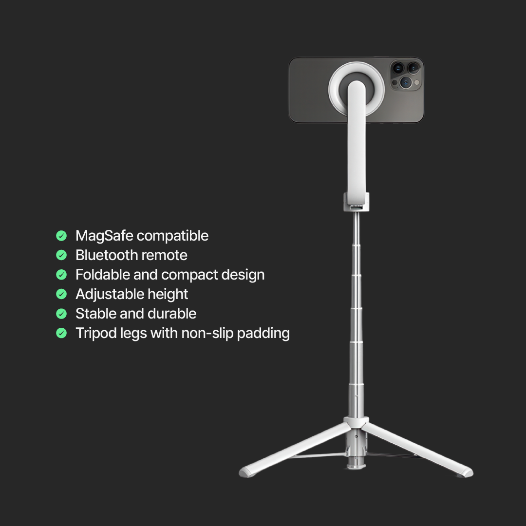 Skanto | iPhone Tripod with Wireless Remote | for Content Creators