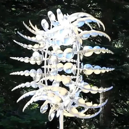 BowLift | Magical Metal Wind Sculpture – Fascinating Garden Decoration