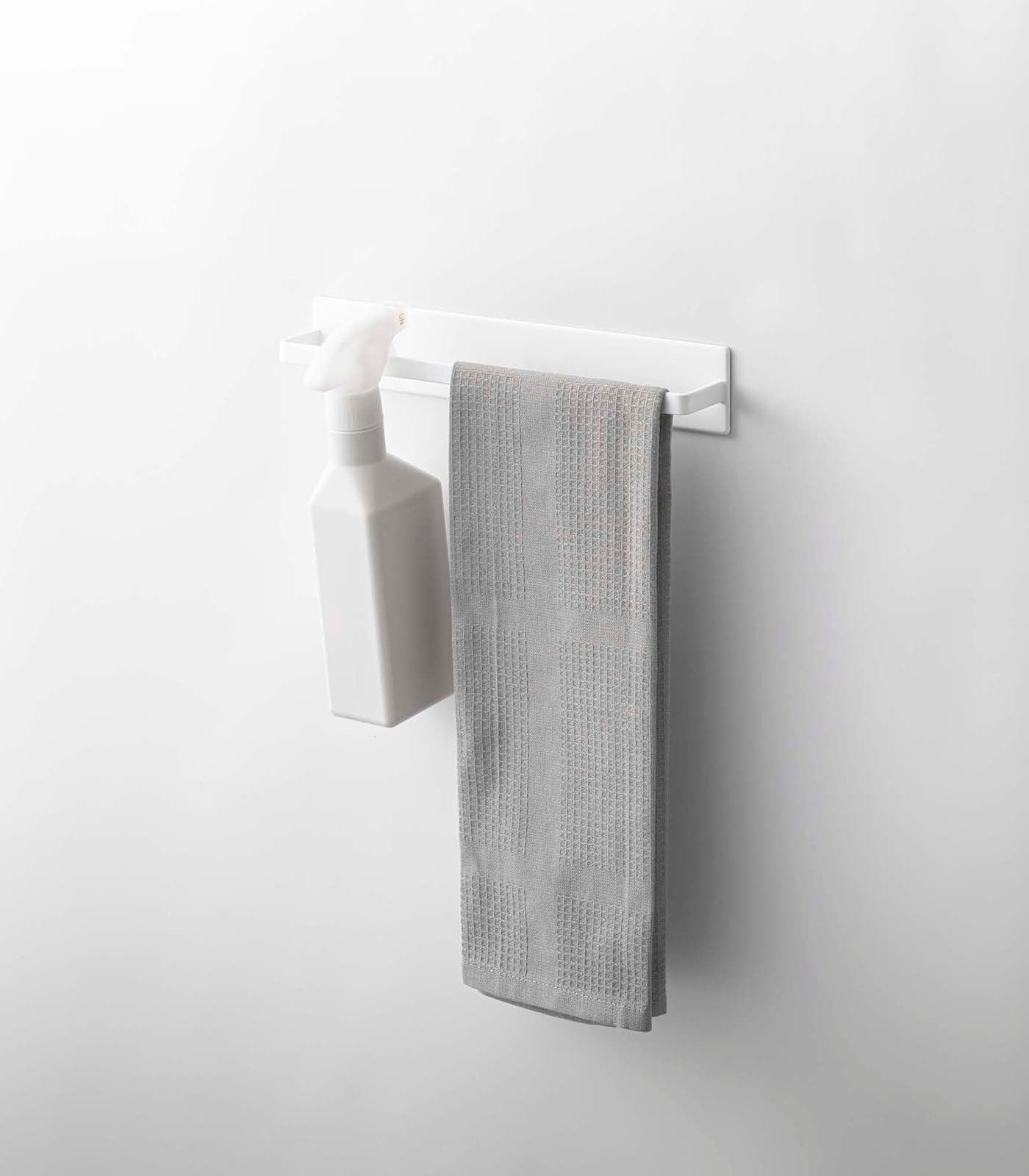 BowLift | Magnetic Kitchen Towel Holder - Stainless Steel