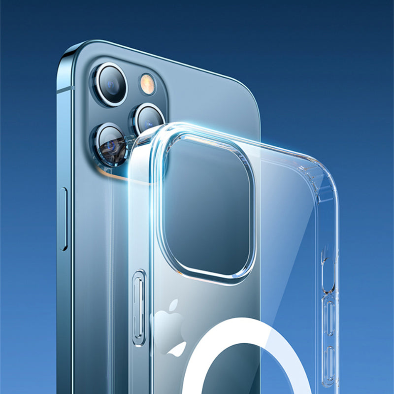 Magnetic wireless charging case for Apple